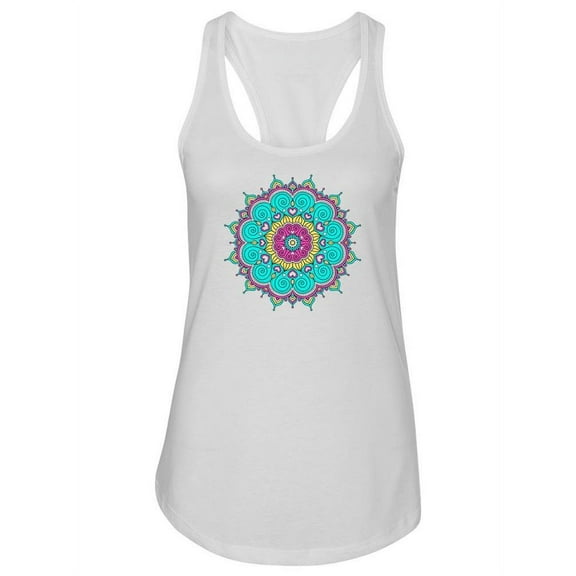 Mandala With Hearts Tank Women -Image by Shutterstock, Female Small