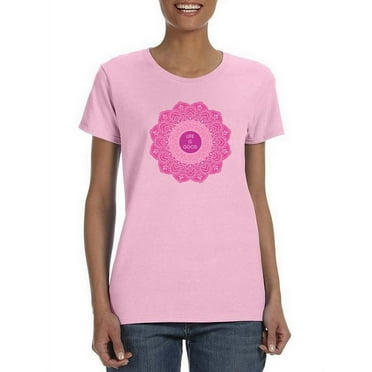 Mandala With Inspirational Quote T-Shirt Women -Smartprints Designs, Female Medium