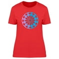 thumbnail image 1 of Mandala With Sacred Design T-Shirt Women -Image by Shutterstock, Female XX-Large, 1 of 2
