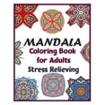 thumbnail image 1 of Mandala coloring book for adults stress relieving: 100 Creative Mandala pages/100 pages/8/10, Soft Cover, Matte Finish/Mandala coloring book, 1 of 1