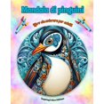 thumbnail image 1 of Mandala di pinguini Libro da colorare per adulti Disegni antistress per incoraggiare la creativitÃ : Immagini mistiche di, (Paperback), 1 of 1