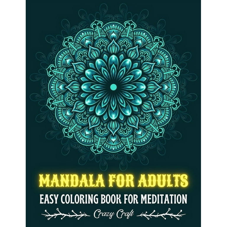 100 Mandalas Coloring Book For Adults: Beautiful Mandala Colouring Book For  Adult Stress Relief Management, Relaxation, Meditation For Who Loves Manda  (Paperback)