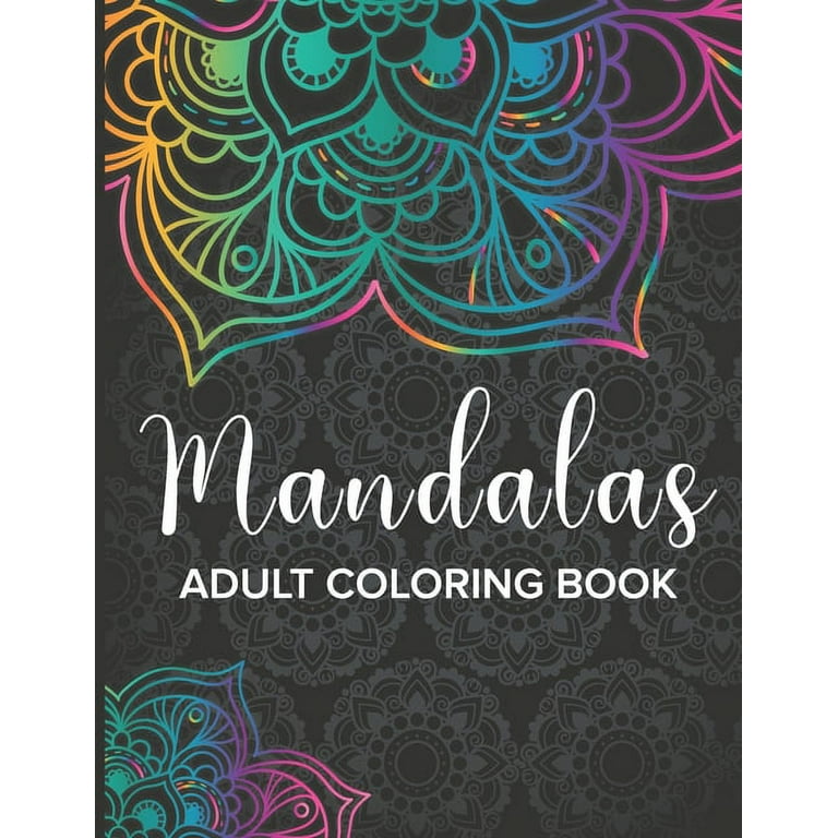 Relaxing Mandala Coloring Book: 40 Beautiful Detailed Coloring