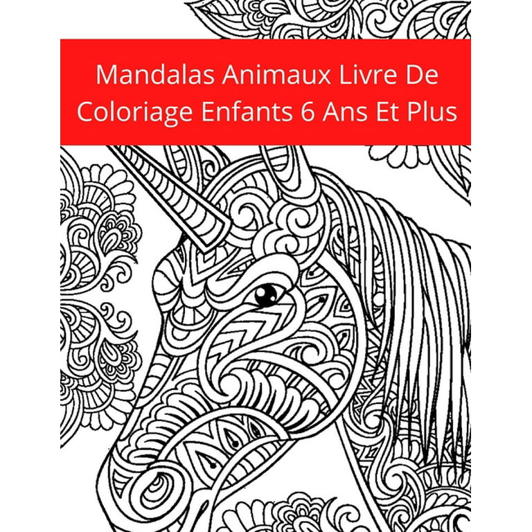 Coloriage Mandala Cheval Pour Les Enfants