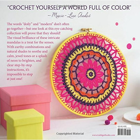 Pre-Owned Mandalas and Doilies to Crochet: Delightful Designs to Brighten Your Life (Paperback) 1570767890 9781570767890