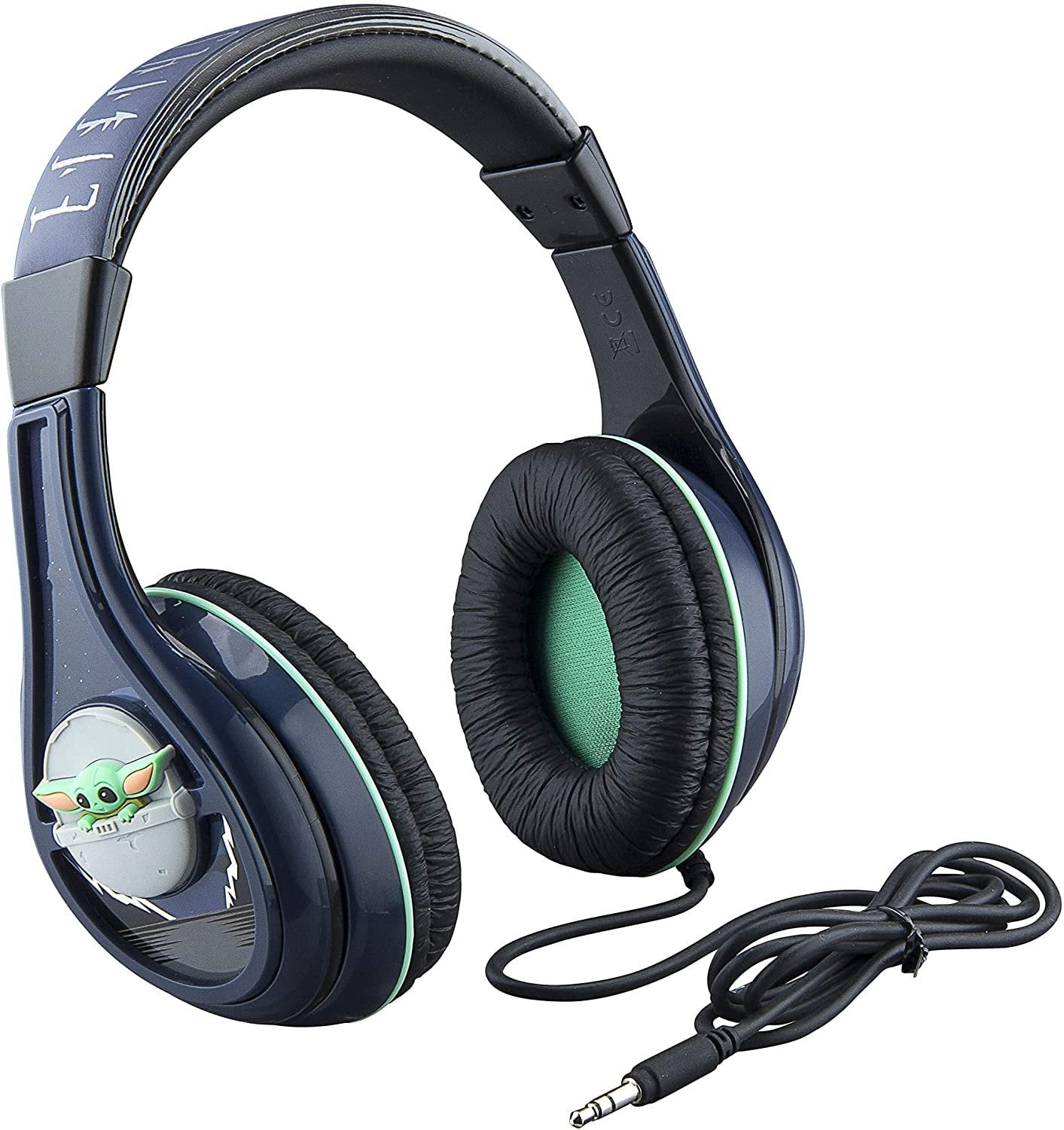 Mandalorian Headphones for Kids with Volume Control