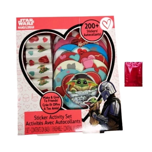 Mandalorian Sticker Activity Set  200+ Stickers, 24 Projects, and 10 Sticker Sheets  Fun Star Wars-Themed Craft Kit for Kids w/Laprima Morceau Bonbon