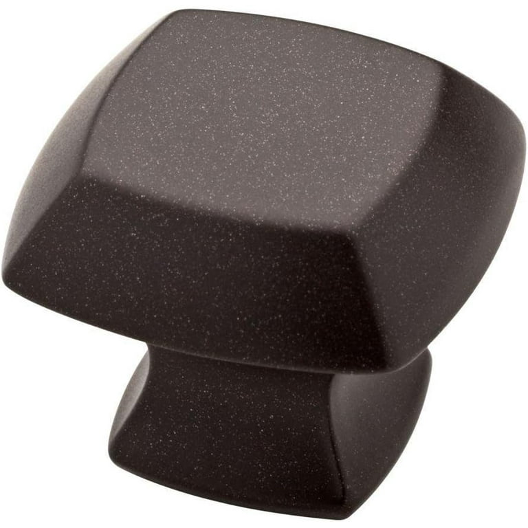 Mandara 1-1/4 in. (32mm) Cocoa Bronze Square Cabinet Knob (10-Pack) Mandara 1-1/4 in. (32mm) Cocoa Bronze Square Cabinet Knob (10-Pack)