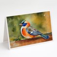 thumbnail image 1 of Mandarin Duck Greeting Cards Pack of 8 7 in x 5 in, 1 of 3