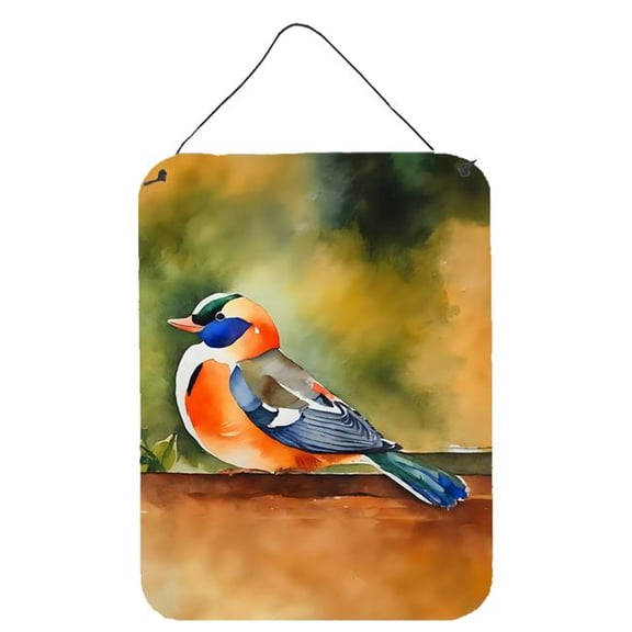 Mandarin Duck Wall or Door Hanging Prints 12 in x 16 in