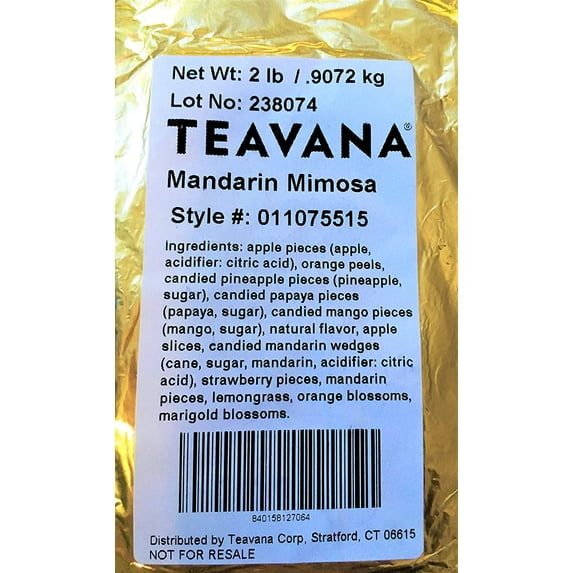 Mandarin Mimosa Herbal Tea By Teavana (2 Pound Bag)