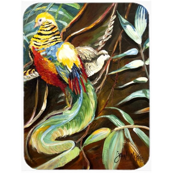 Mandarin Pheasant Glass Cutting Board- Large