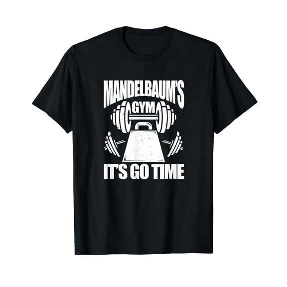 Mandelbaums Gym Funny Fitness Training Bodybuilding T-Shirt