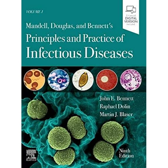 Pre-Owned Mandell, Douglas, and Bennett's Principles and Practice of Infectious Diseases: 2-Volume Set, 9780323482554, 0323482554, Hardcover, 9 edition