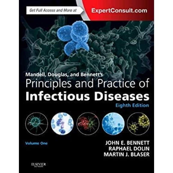 Pre-Owned Mandell, Douglas, and Bennett's Principles and Practice of Infectious Diseases: 2-Volume Set, 9781455748013, 1455748013, Hardcover, 8 edition