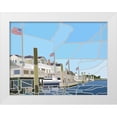 thumbnail image 1 of Mandell, Jonathan 18x15 White Modern Wood Framed Museum Art Print Titled - Stone Harbor, NJ, 1 of 4
