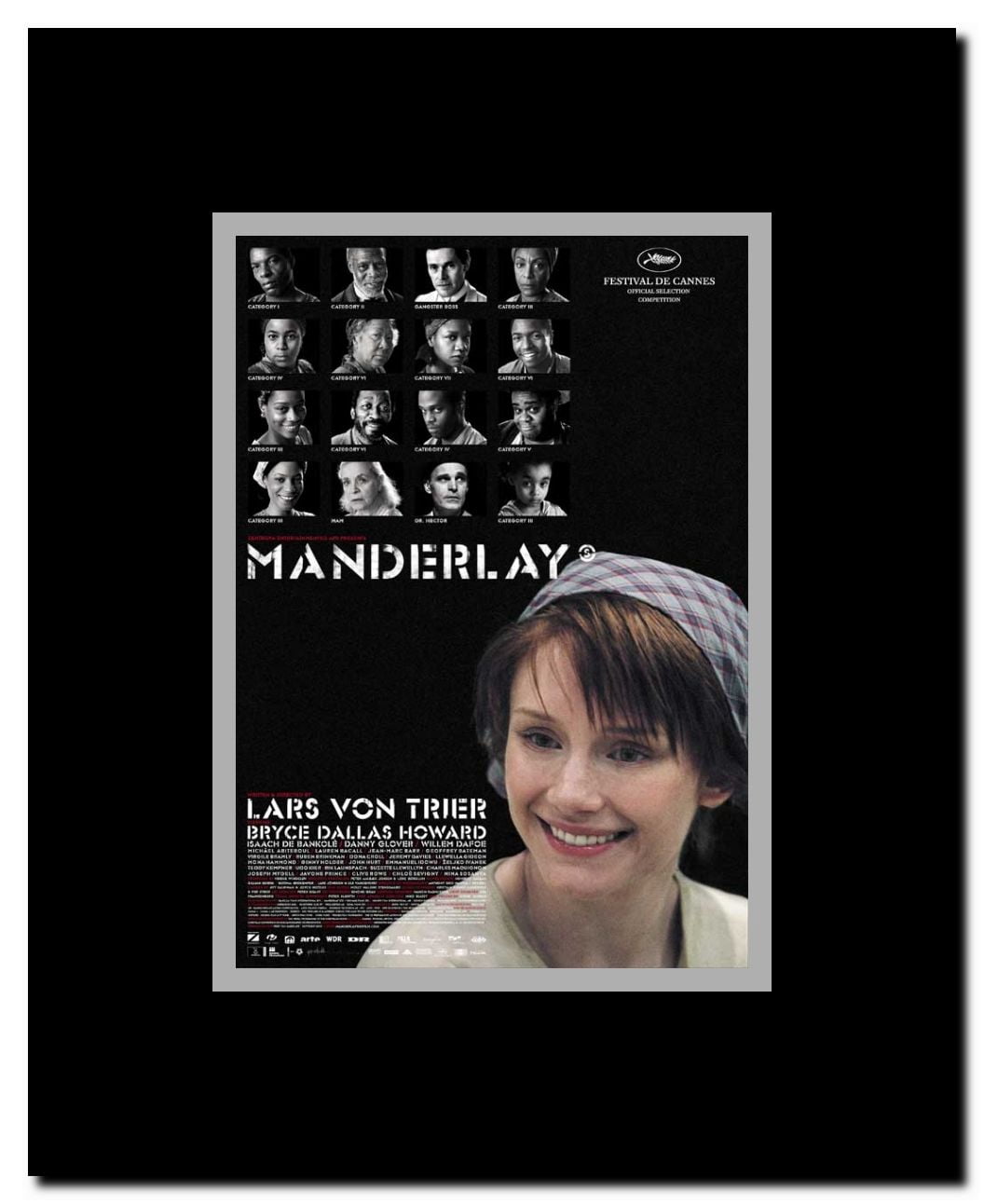 Manderlay Framed Movie Poster