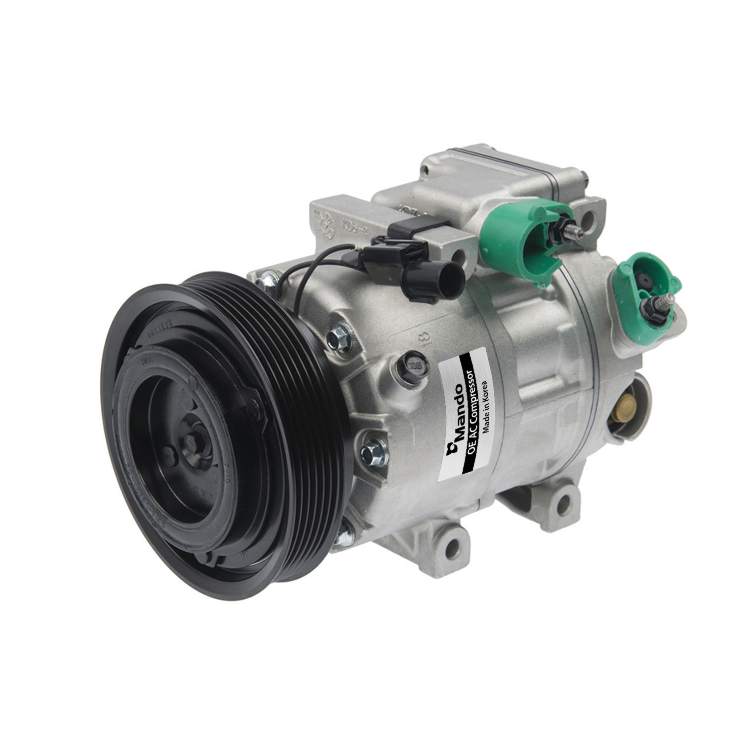 Mando A/C Compressor 10A1022 Fits select: 2004-2006 KIA AMANTI, 2001-2005 HYUNDAI XG