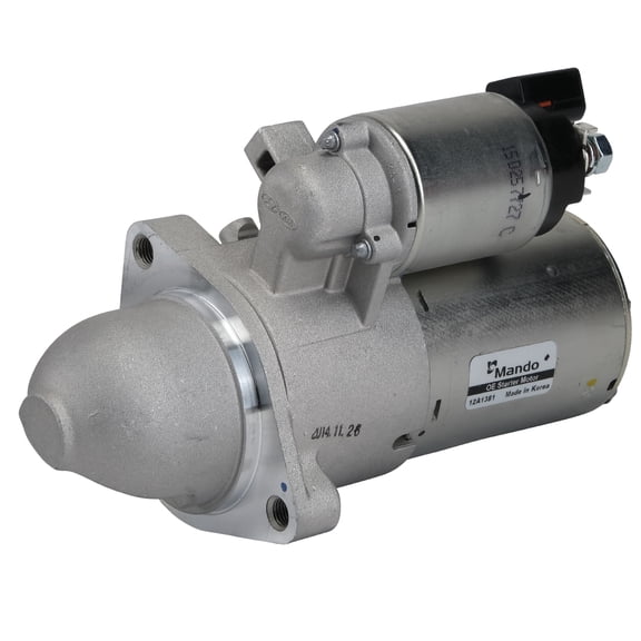 Mando Starter Motor 12A1381 Fits select: 2011-2013 HYUNDAI GENESIS, 2011-2014 HYUNDAI EQUUS