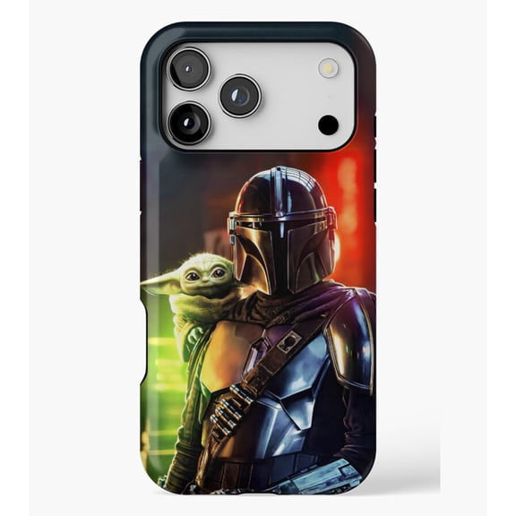 Mando and Grogu M797, Case for iPhone 17/16/15/14/13/12/11 Pro Max – Stylish Unisex Protective Cover