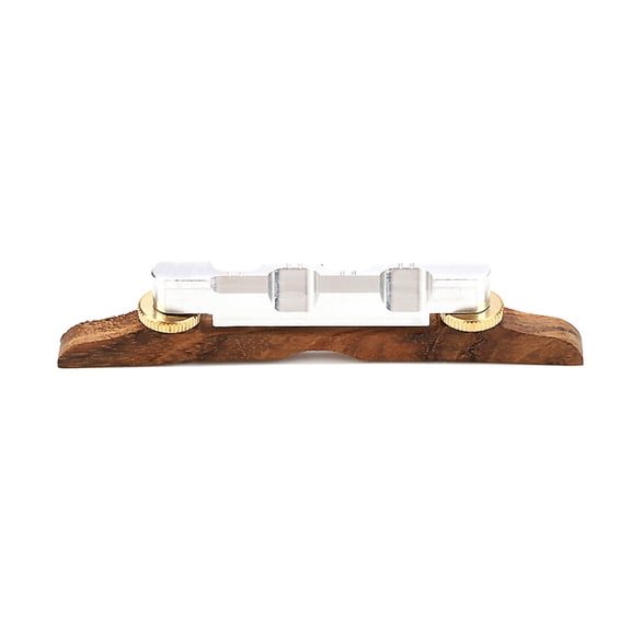 Mandolin Bridge Rosewood Base Bridge Adjustable Height Bridge Tailpiece Mandolin Replacement Accessories