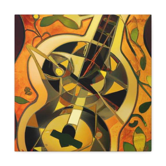 Mandolin Melody Picture 1920's - Canvas