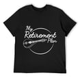 thumbnail image 1 of Mandolin Retirement Plan Bluegrass Instrument T-Shirt Black Large, 1 of 5