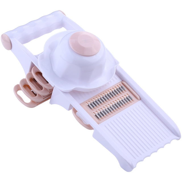 Mandolin Slicer with 5 Peeler Blades Multiadjustable Blade Vegetable Mandolin Carrot and Onion