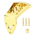 thumbnail image 1 of Mandolin Tailpiece Golden 8-String Screws Triangular Parts Musical Instrument Accessories, 1 of 8