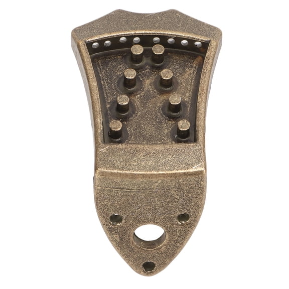 Mandolin Tailpiece Metal Bridge Replacement Part Musical Instruments Accessories Bronze