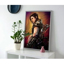 Mandolorian Cara Dune Poster or Canvas Wall Art