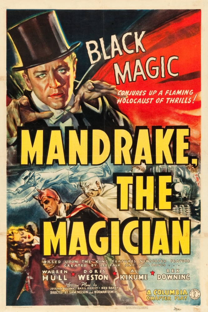 Mandrake The Magician Canvas Art - (24 x 36)