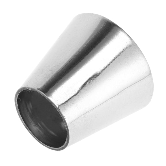 Mandrel Exhaust Bend Elbow Concentric Reducer Car Exhaust Pipe Tubing Piping Adapter 1.25" OD to 2" OD 201 Stainless Steel Silver Tone