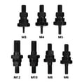 Mandrel,Rod Riveter Heads Mandrel Rivet Adapter Rivet Tool Adben M4