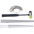 thumbnail image 1 of Mandrel Sizer, Durable Finger Rings Measuring Gauge Rubber Hammer Stick Jewelry Making Kit Aluminum for Wire Processing, 1 of 5
