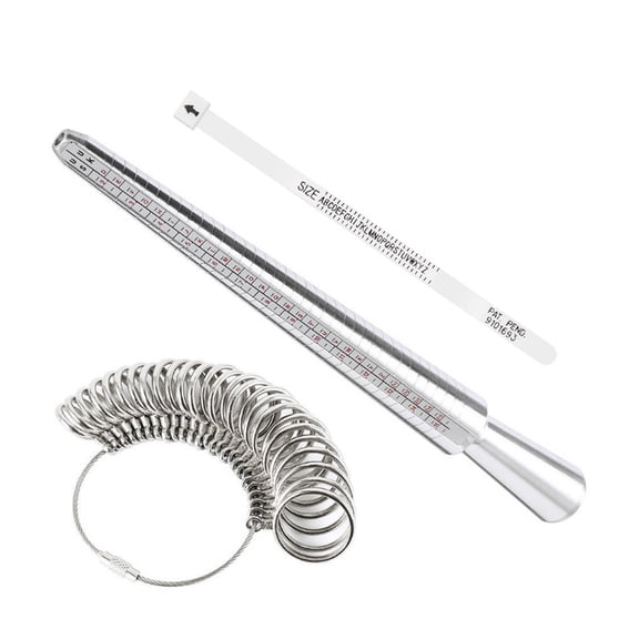 Mandrel,Stick Mandrel Tool Metal Sizer Stick Set Tape Size Sizer Stick Mandrel Tool With Sizer With Sizer Set Mandrel Metal Sizer Siuke Mandrel Sizer Adben Rookin