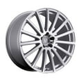 thumbnail image 1 of Mandrus Aluminum Rim ROTEC 22X10in Silver with Mirror Cut Face Finish, 2210MAC415112S66, 1 of 3