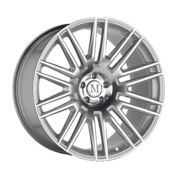 Mandrus Estate 19X9.5 5X112 39Et 66.56Cb Silver W/ Mirror Face Wheel