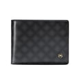 thumbnail image 1 of Mandu RFID Men's Bifold Leather Wallet Zipper Coin Pocket Anti-Theft Foldable Wallet for Daily Use, 1 of 5