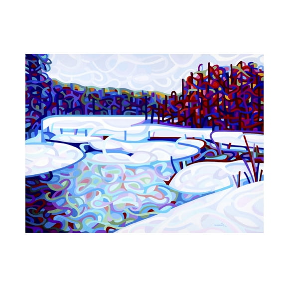 Mandy Budan 'Thaw' Canvas Art