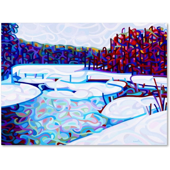 Trademark Fine Art Mandy Budan Thaw Canvas Wall Art - 24x32