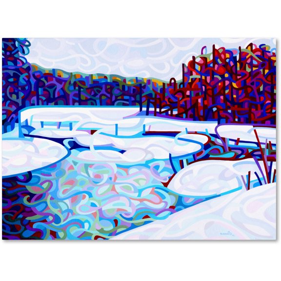 Trademark Fine Art Mandy Budan Thaw Canvas Wall Art - 24x32