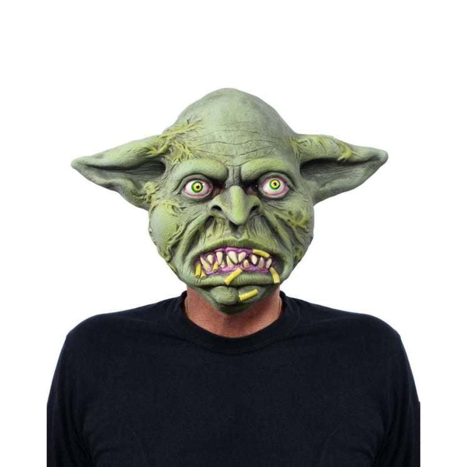 Mandy: Cheddar Goblin Latex Mask - Walmart.com