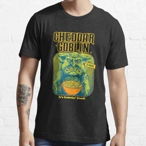 Mandy Cheddar Goblin Retro Essential T-Shirt