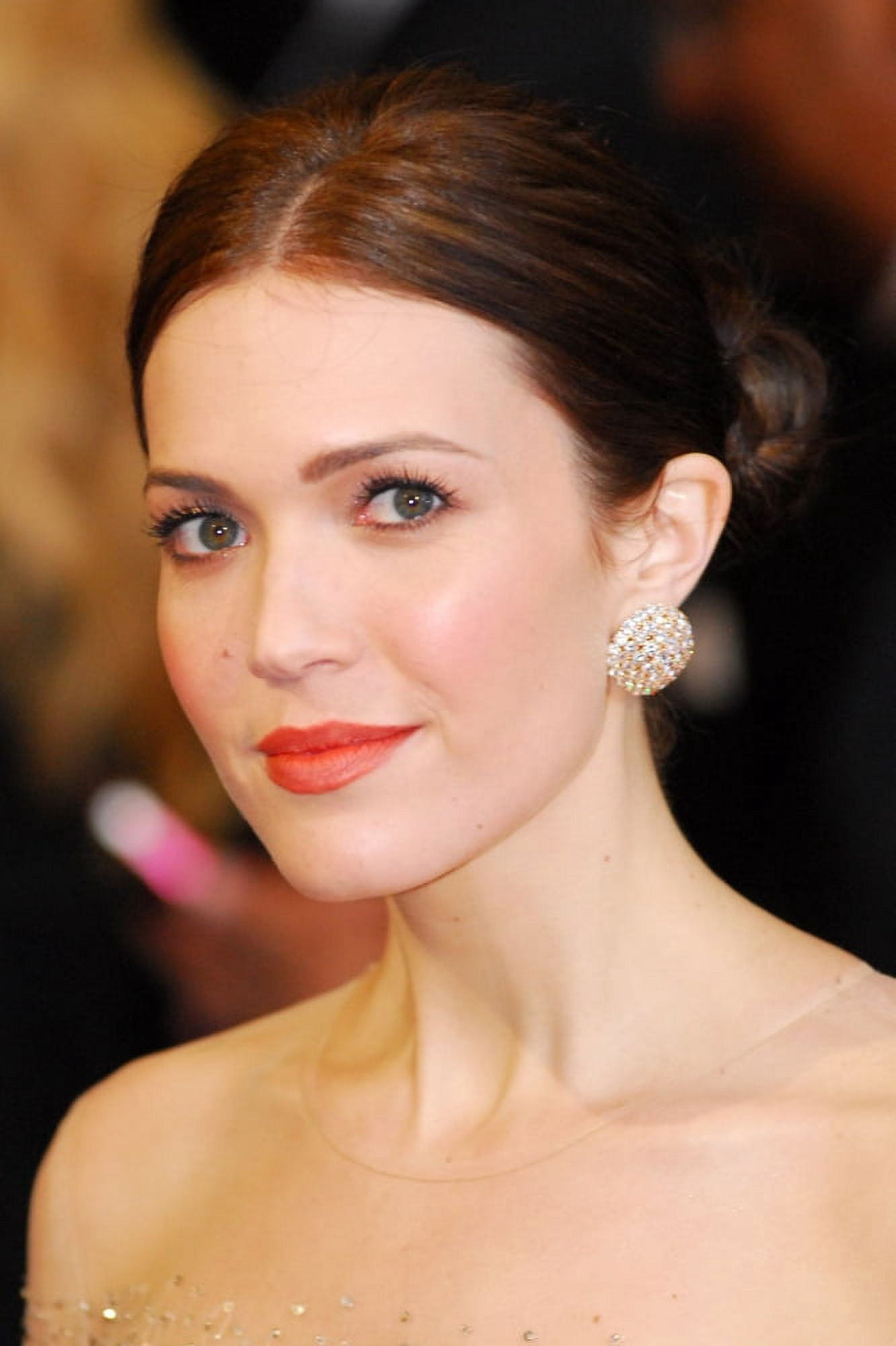 Mandy Moore (Wearing Chopard Earrings) At Arrivals For The 83Rd Academy Awards Oscars - Arrivals Part 2 Canvas Art - (16 x 20)