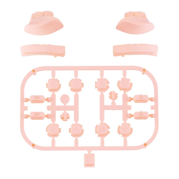 Mandys Pink ABXY Direction Keys SR SL L R ZR ZL Trigger w/Tools for Nintendo Switch/OLED Joycon