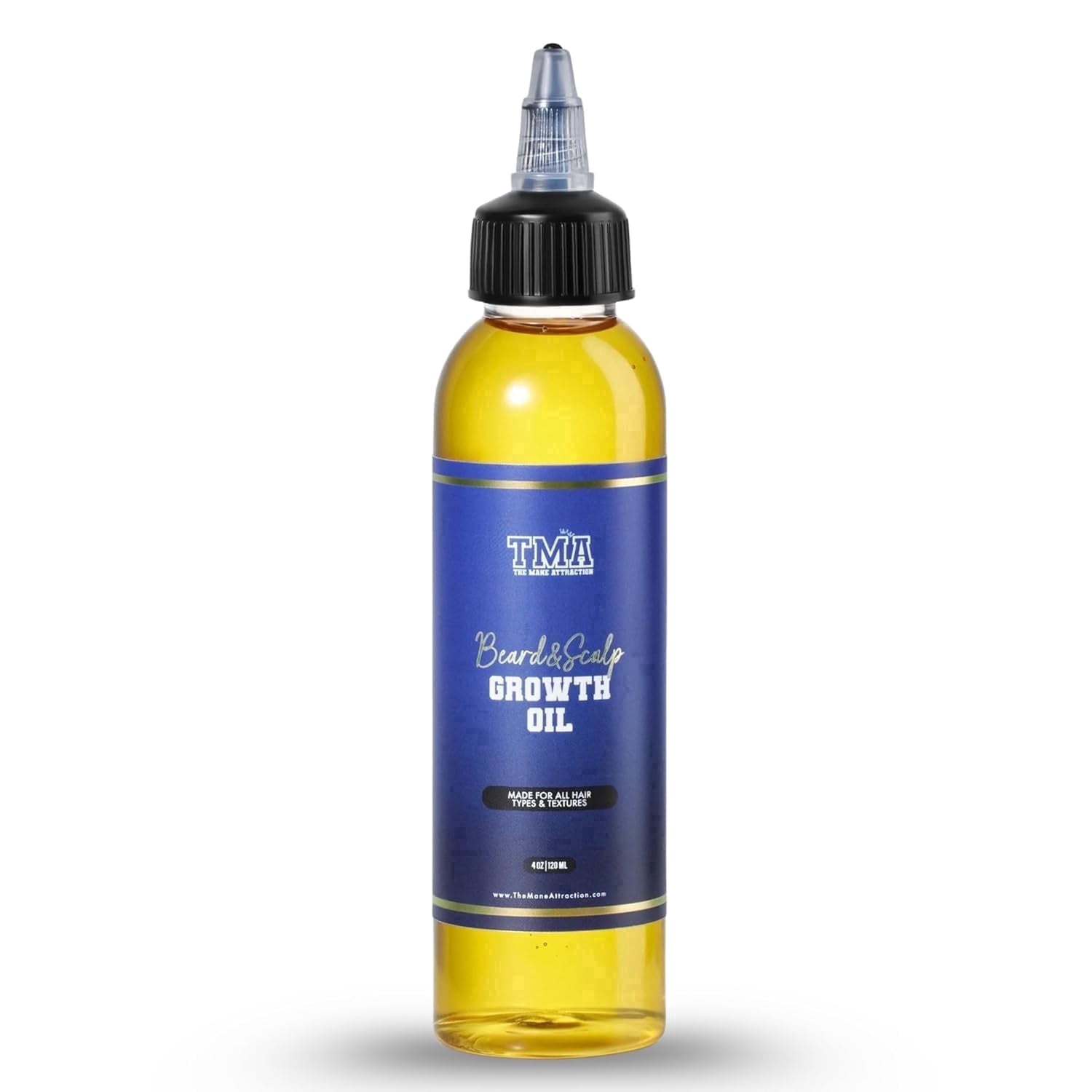 The Mane Attraction Rosemary, Castor, Black Seed and Biotin Beard & Scalp Oil, 4 fl.oz
