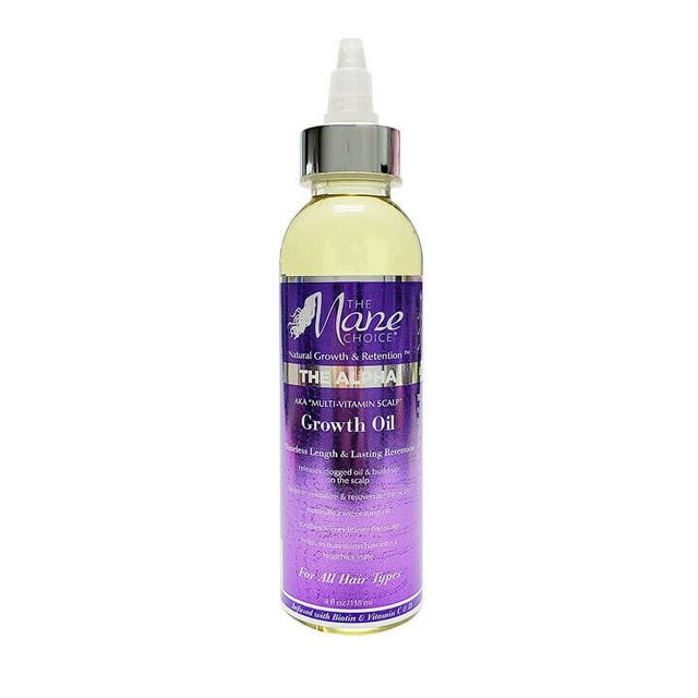 Mane Choice Biotin infused, Hair Growth Oil 4 OZ Alpha, Multivitamin