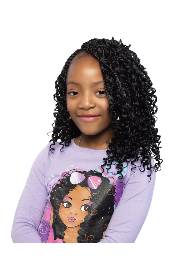 Afri Naptural Kid Crochet Braid - KR305 3X KIDS BOHO BOX BRAID (1)