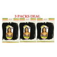 thumbnail image 1 of Mane Concept Afri Naptural Synthetic Hair Crochet Braid 2x Slim Nubian Twist 8” ( 3 Packs #4 Medium Brown ), 1 of 7